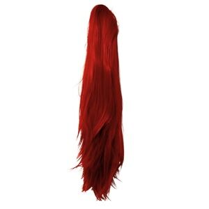 Gorgeous Fire Engine Red Synthetic Lace Front Wig!